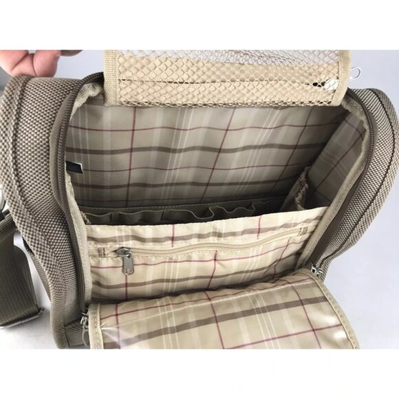 World Bound Unisex Beige Brown Detachable Strap Bottle Pocket‎ Carry-Ons Bag - Picture 8 of 10